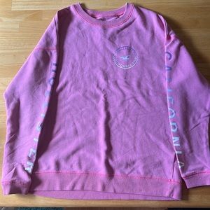 pink hollister XS sweatshirt